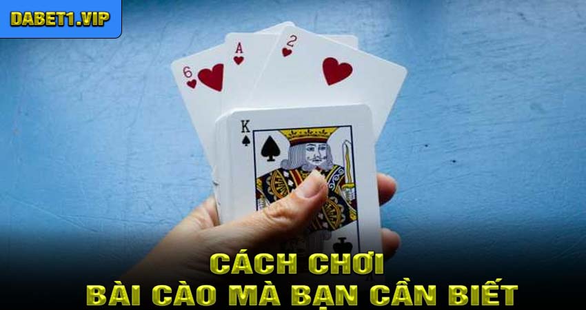 Cách Chơi Bài Cào Mà Bạn Cần Biết